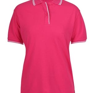 Ladies Contrast Polo