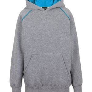 Contrast Fleecy Hoodie