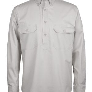 Longreach L/S Close Front Shirt