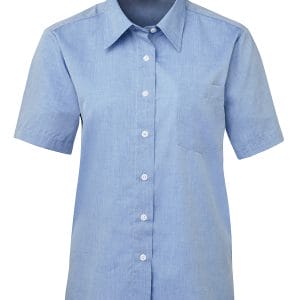 Ladies Original S/S Fine Chambray Shirt  Lt