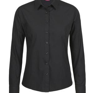 Ladies L/S Classic Poplin Shirt