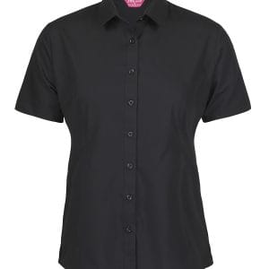 Ladies S/S Classic Poplin Shirt