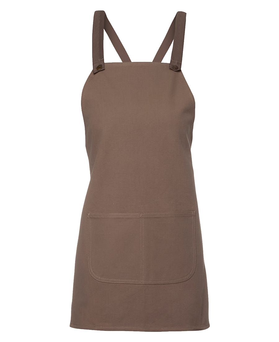 Cross Back 65X71 Bib Canvas Apron (Without Strap)