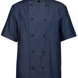Denim  S/S Chefs Jacket