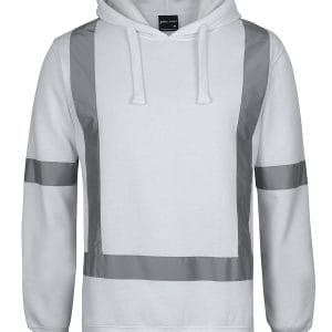 Fleece Hoodie With Reflective Tape