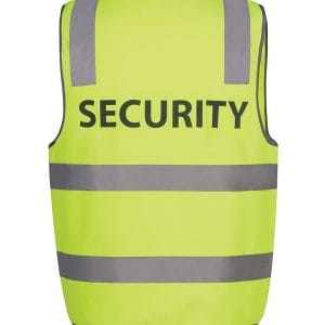 Hv (D+N) Safety Vest Print  Security