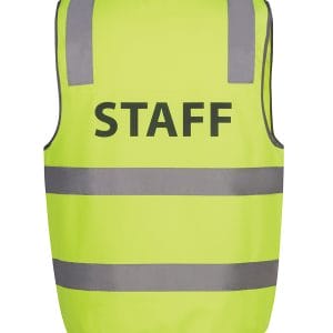 Hv (D+N) Safety Vest Print  Staff