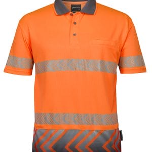 S/S Arrow Sub Polo With Seg Tape