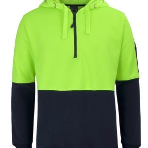Hv 1/2 Zip Fleecy Hoodie