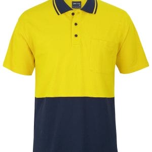 Hv S/S Cotton Pique Trad Polo