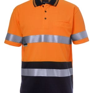 Hv S/S Non Cuff (D+N) Trad Polo
