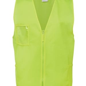 Hv Zip Safety Vest