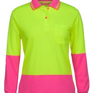 Ladies Hv L/S Comfort Polo
