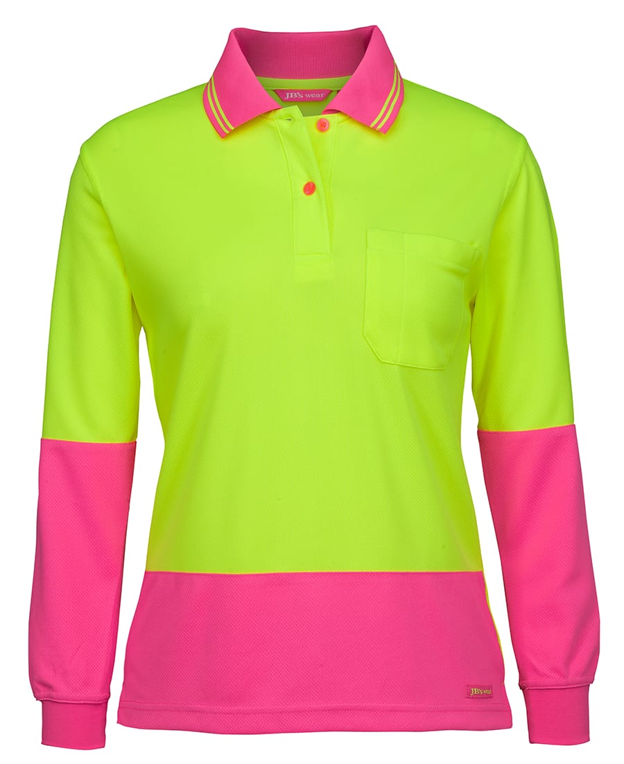 Ladies Hv L/S Comfort Polo