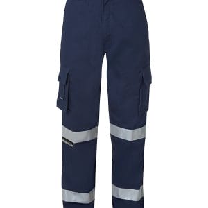 M/Rised Multi Pocket Pant With Reflective Tape