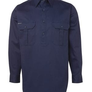 Close Front L/S Work Shirt