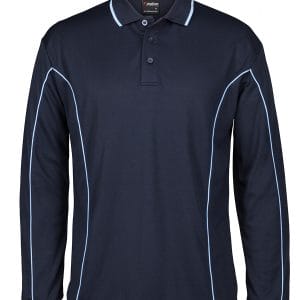Podium L/S Piping Polo