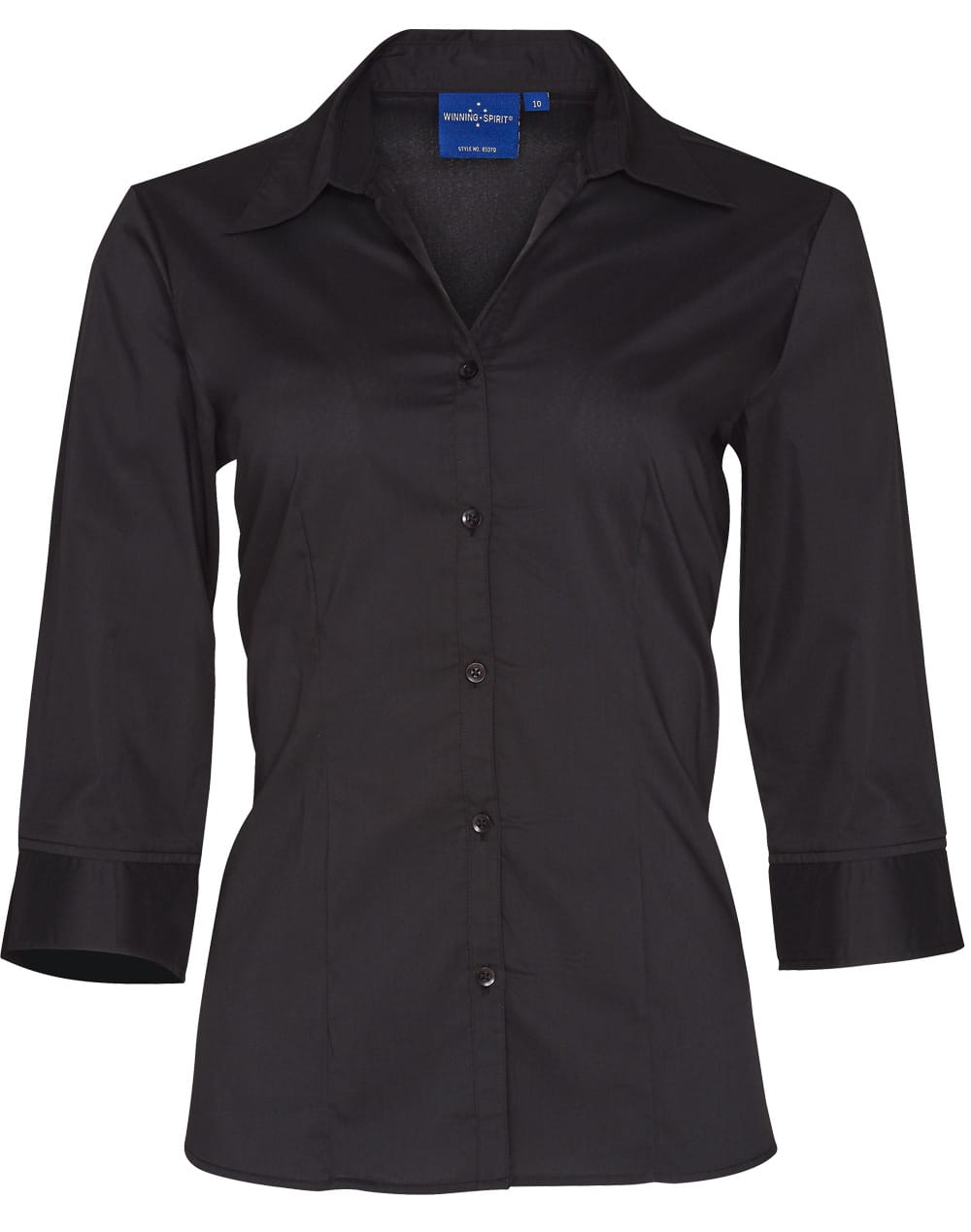 Ladies' 3/4 sleeve teflon shirt - Image 3