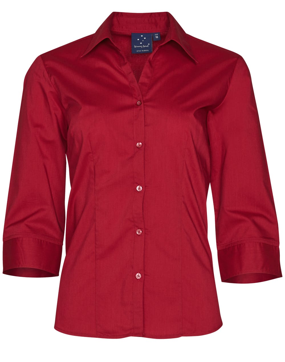 Ladies' 3/4 sleeve teflon shirt - Image 5