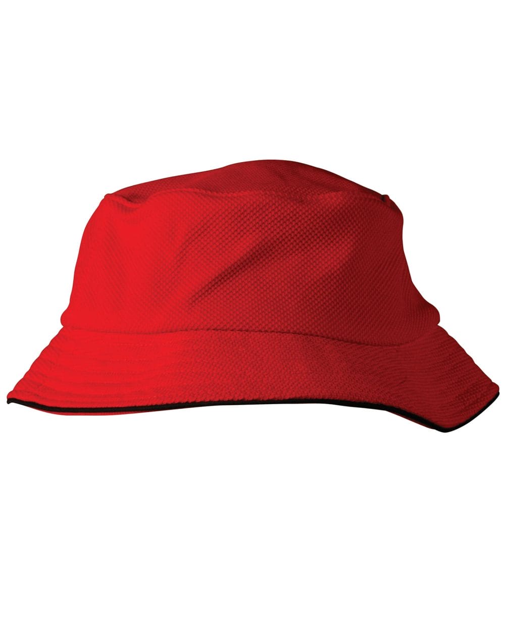 Pique mesh with sandwich trim bucket hat - Image 7