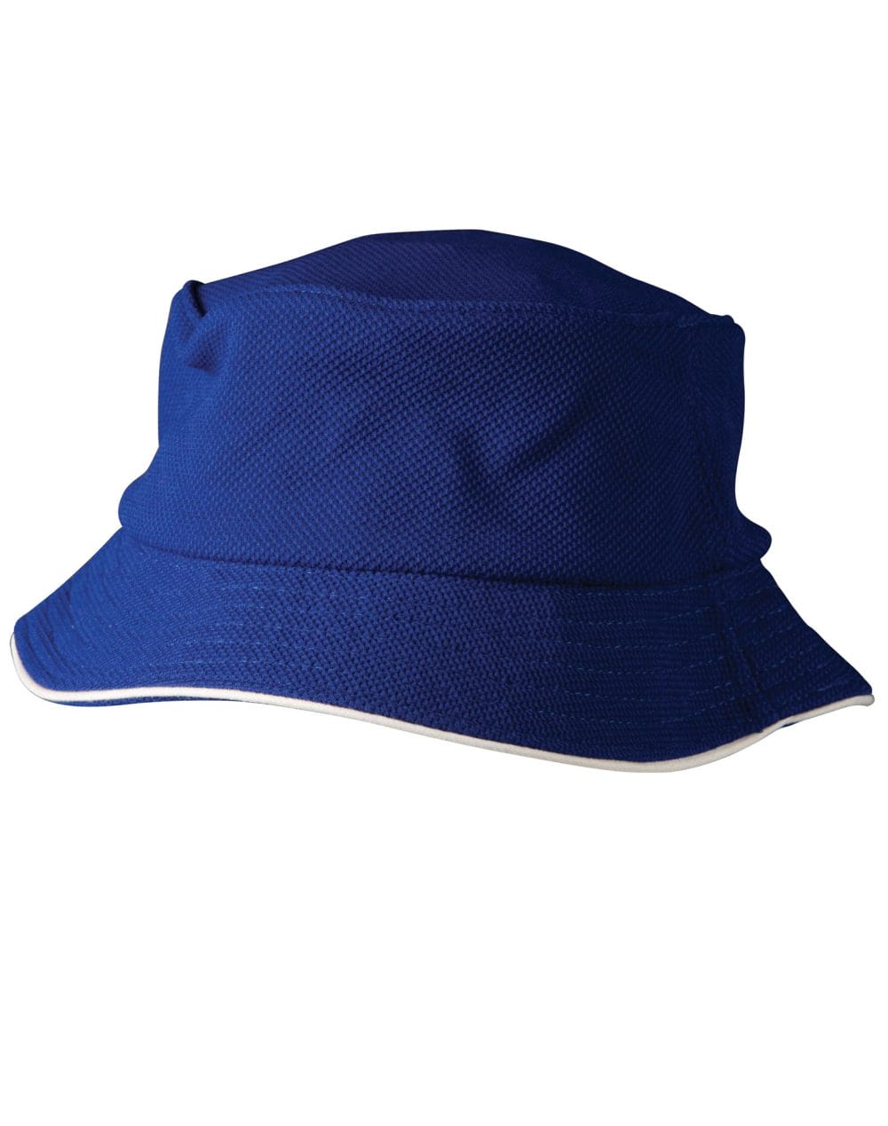 Pique mesh with sandwich trim bucket hat - Image 9