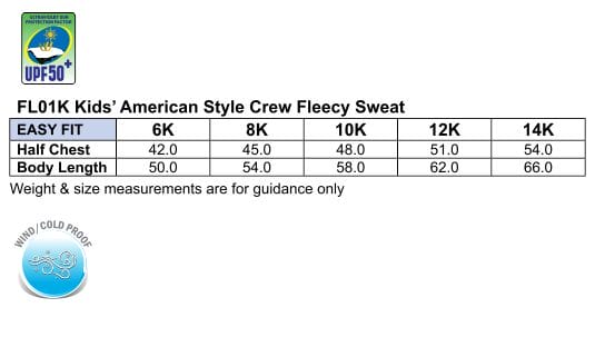 Kids Crew Neck Fleecy Sweater - Image 3