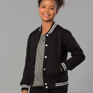 Kid's Fleece Varsity Jacket