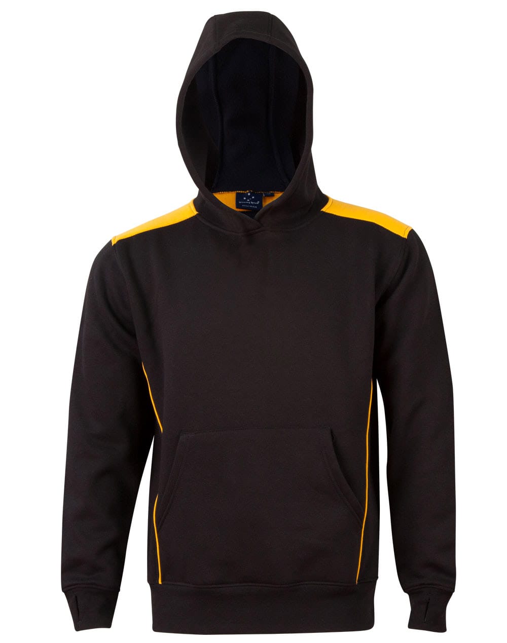 Kids' Kangaroo Pocket Contrast Hoodie - Image 5