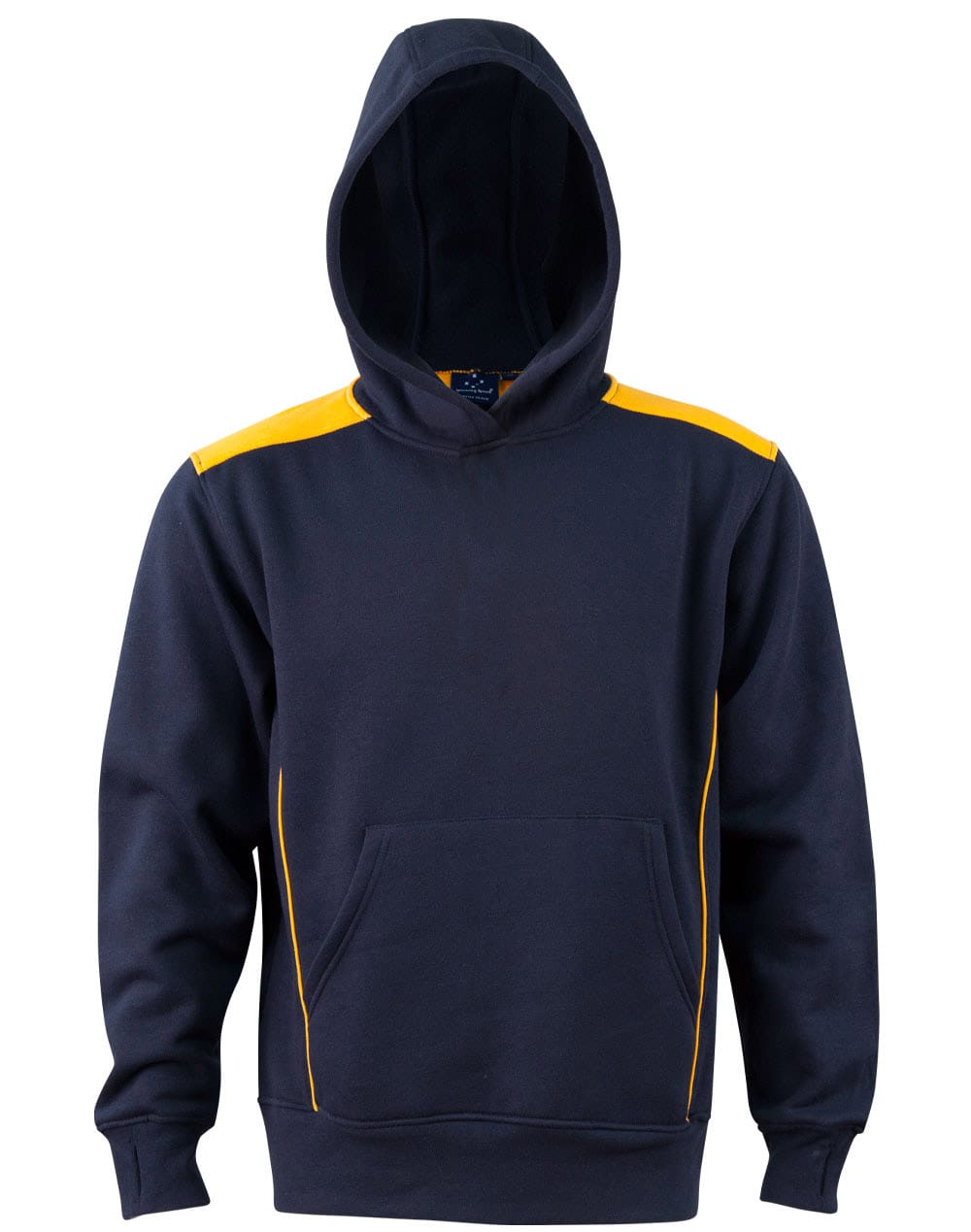 Kids' Kangaroo Pocket Contrast Hoodie - Image 9