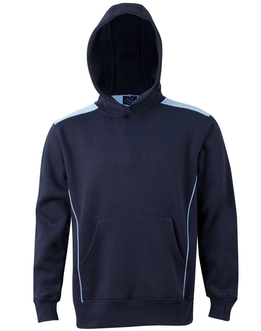 Kids' Kangaroo Pocket Contrast Hoodie - Image 11