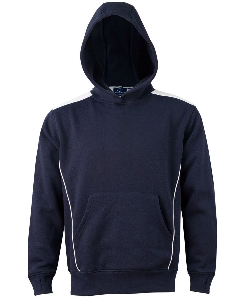 Kids' Kangaroo Pocket Contrast Hoodie - Image 12