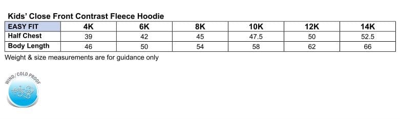 Kids' Kangaroo Pocket Contrast Hoodie - Image 14