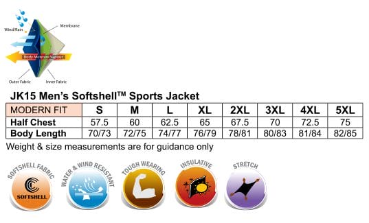 Men's Softshell Contrast Jacket - Image 8