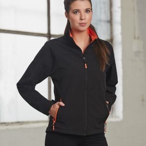 Ladies' Softshell Contrast Jacket