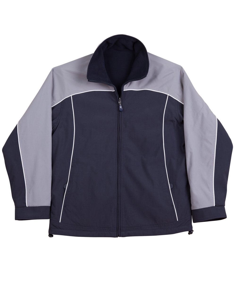 Reversible jacket contrast colors - Image 5
