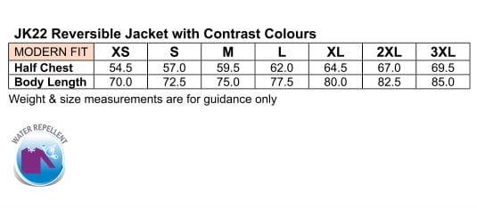 Reversible jacket contrast colors - Image 6