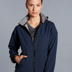 Ladies' Softshell Full Zip Hoodie