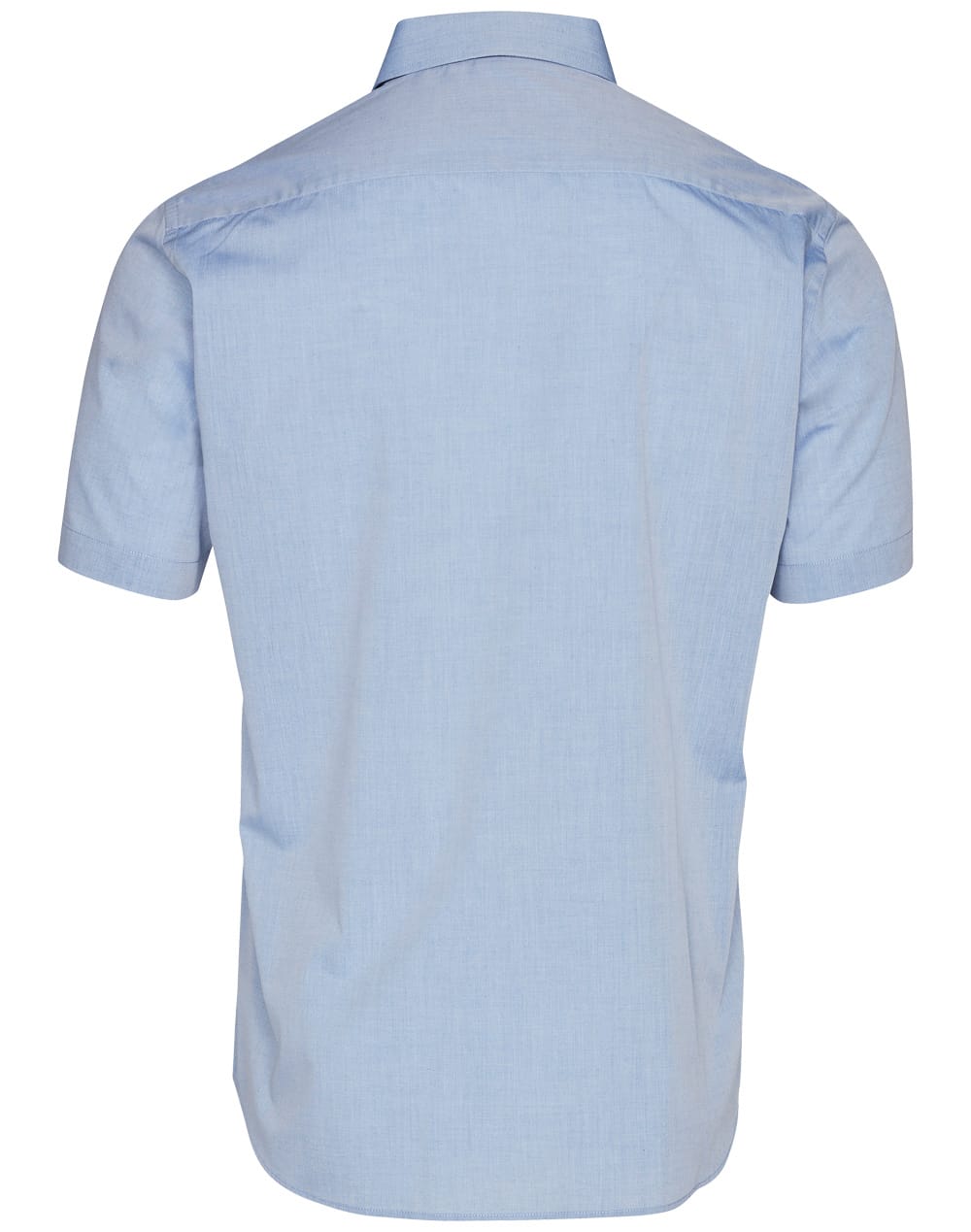 Men's Fine Chambray Short Sleeve Shirt - Image 2