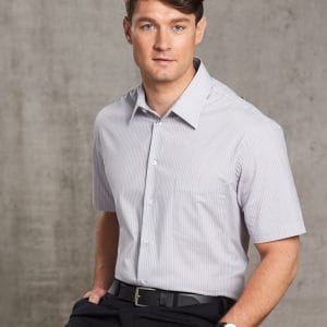 Men's Ticking Stripe S/S Shirt