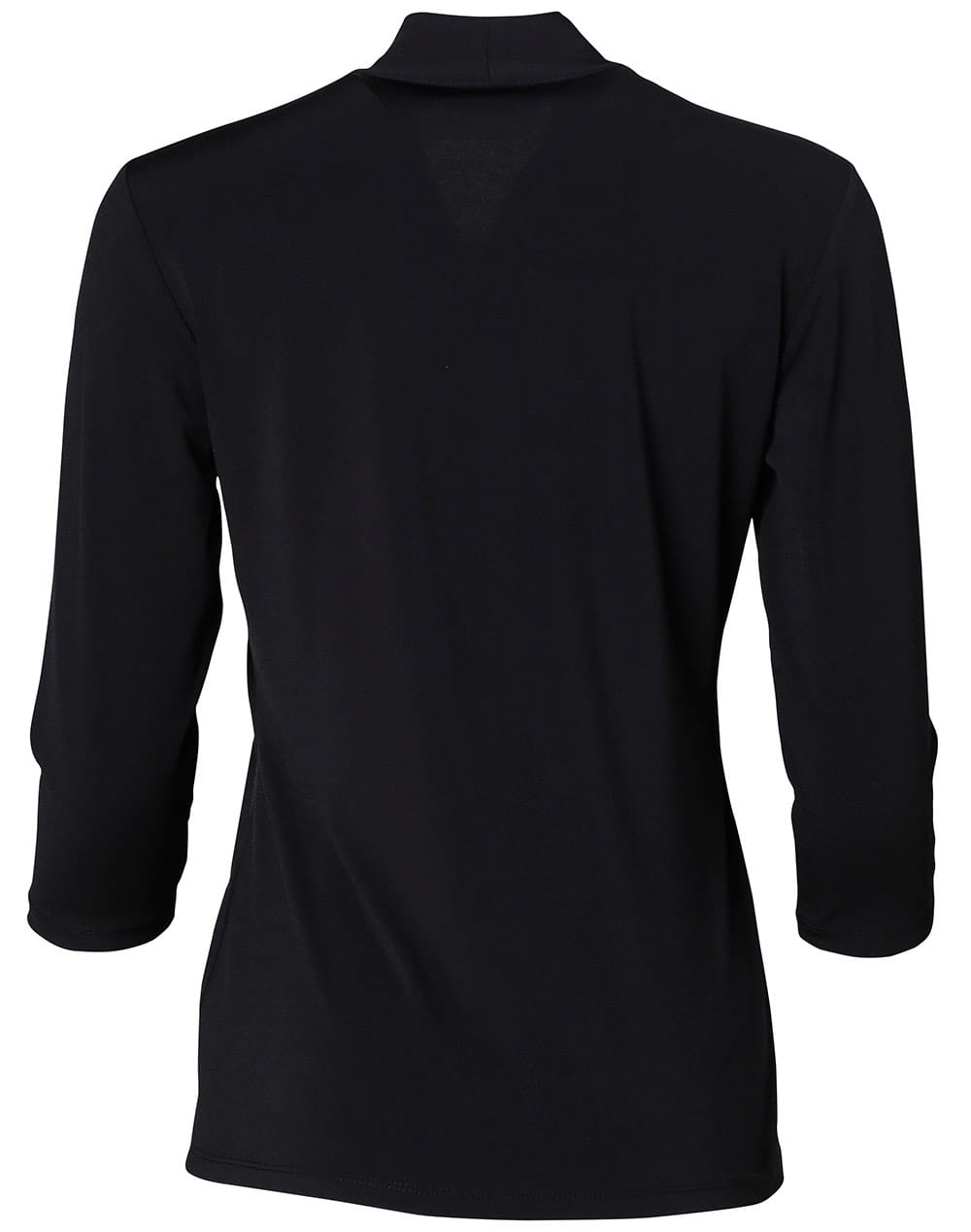 Ladies' Mid Sleeve Shawline Knit Top - Image 2