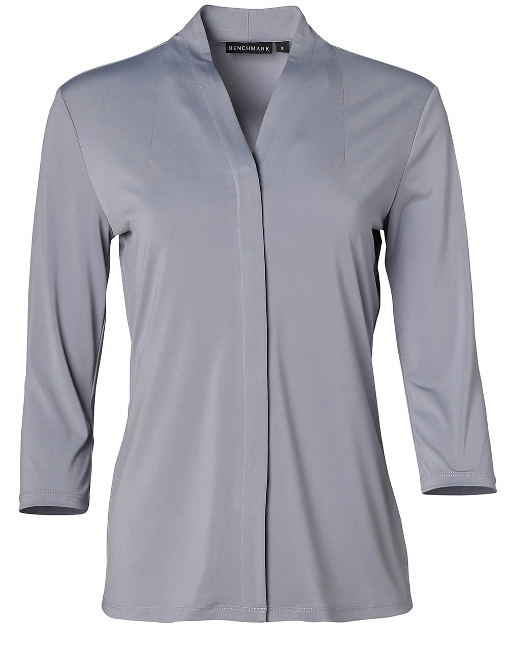 Ladies' Mid Sleeve Shawline Knit Top - Image 4