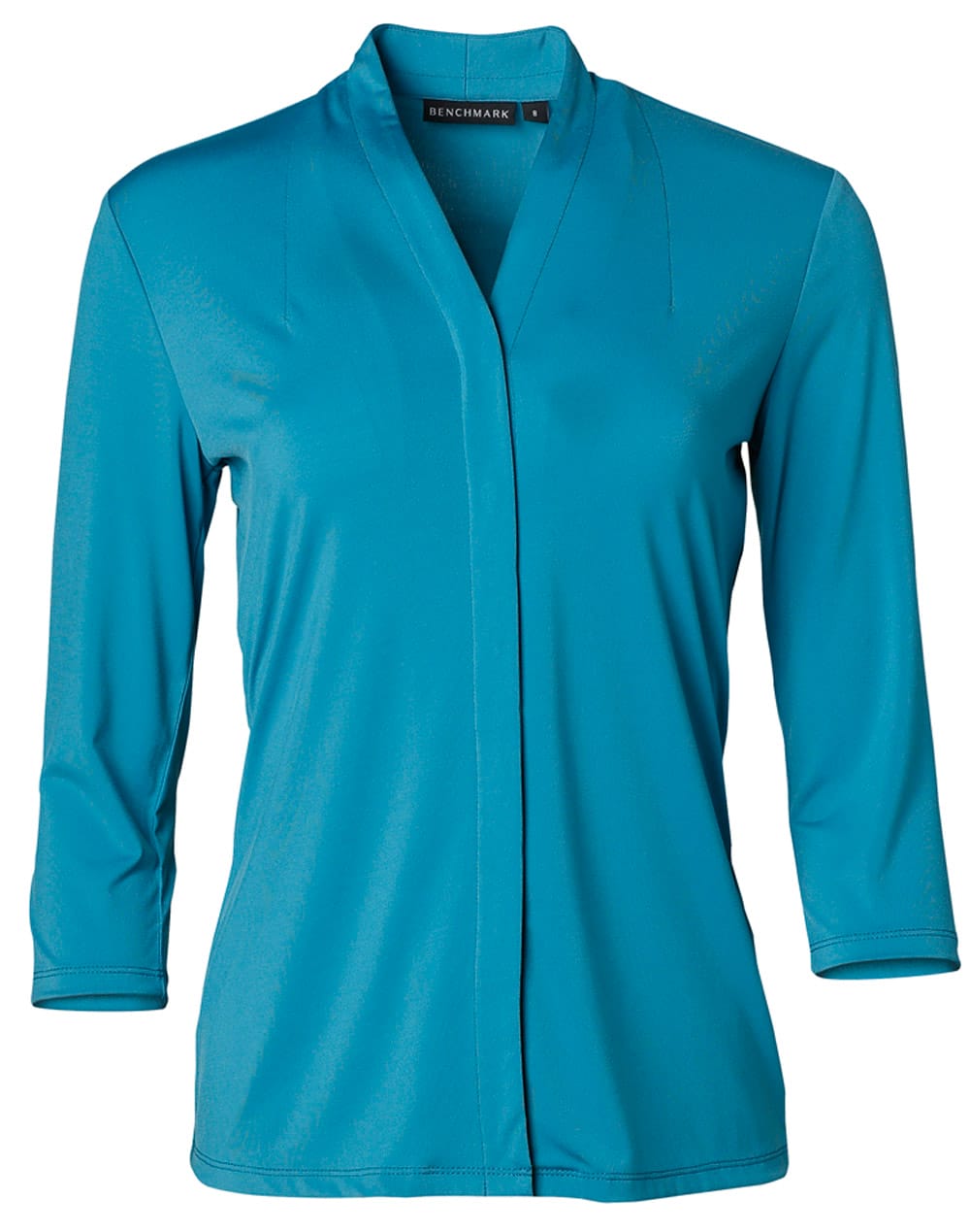Ladies' Mid Sleeve Shawline Knit Top - Image 6