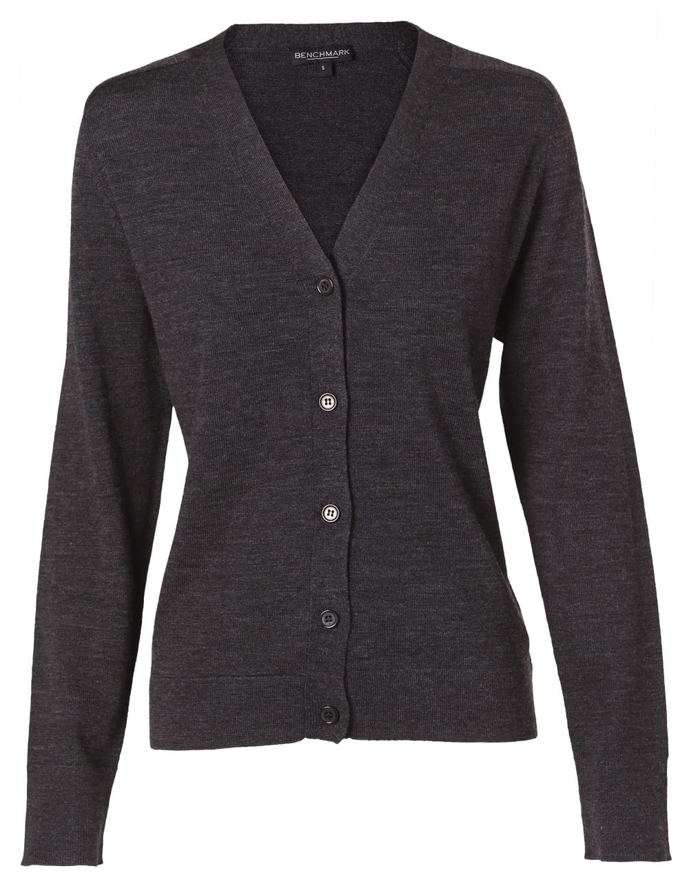 Women's 100% Merino Wool L/S Cardigan - Image 4