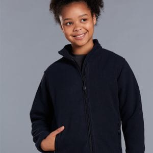 kids bonded P/F full zip jacket