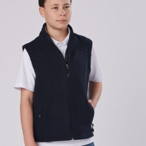 Kids' bonded  Polar fleece vest