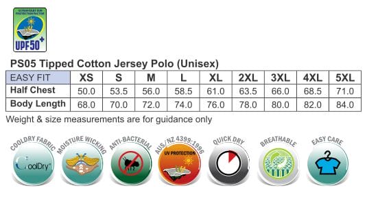 unisex cotton jersey polo - Image 8