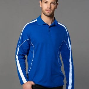 Men's TrueDry Long Sleeve Polo