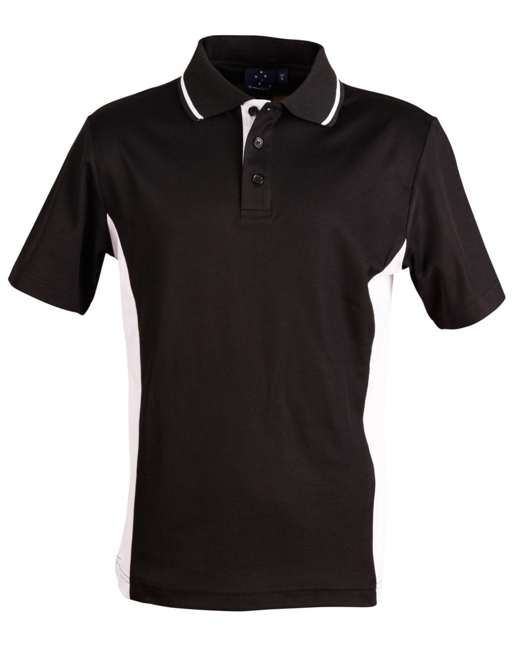 Kids' TrueDry Contrast S/S Polo - Image 4