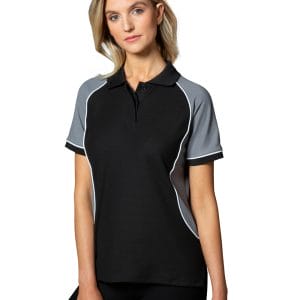 Ladies' TrueDry Tri-colour S/S Pique Polo