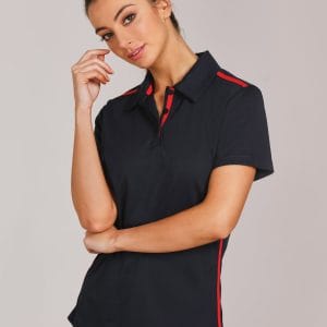 Ladies' Ultra Dry Short Sleeve Contrast Polo
